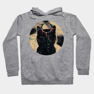Abstract cat Hoodie
